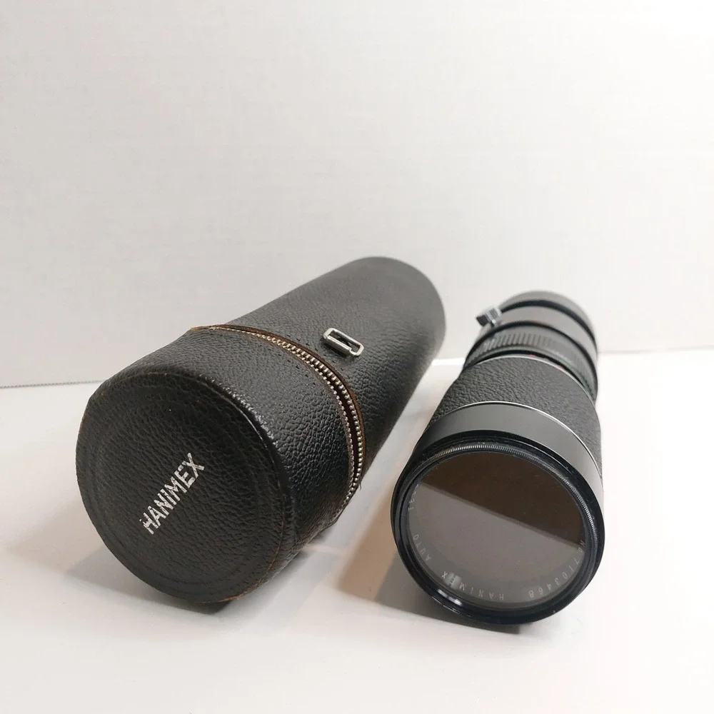Hanimex Auto Tele-Zoom 90-230mm f/4.5 Lens Olympus OM Mount w/ Case